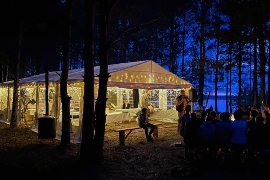 Наши шатры | Новосибирск. Шатёр 6х10 м для детского праздника 1